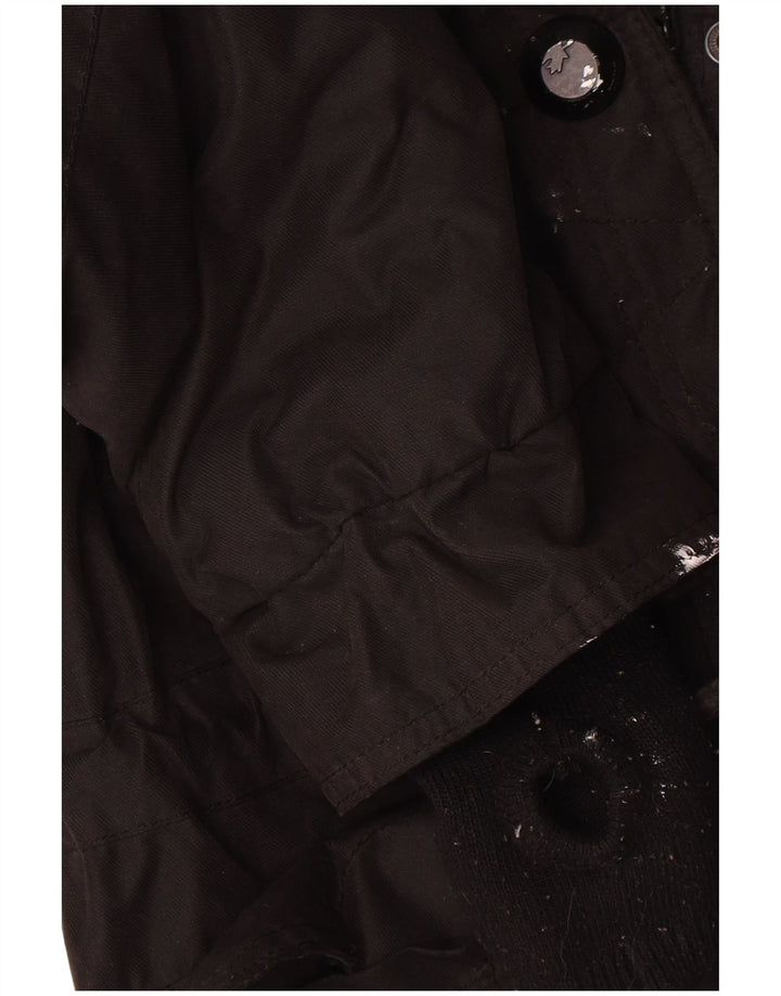 KHUJO Parkajakke til kvinder UK 14 Medium Sort Polyester