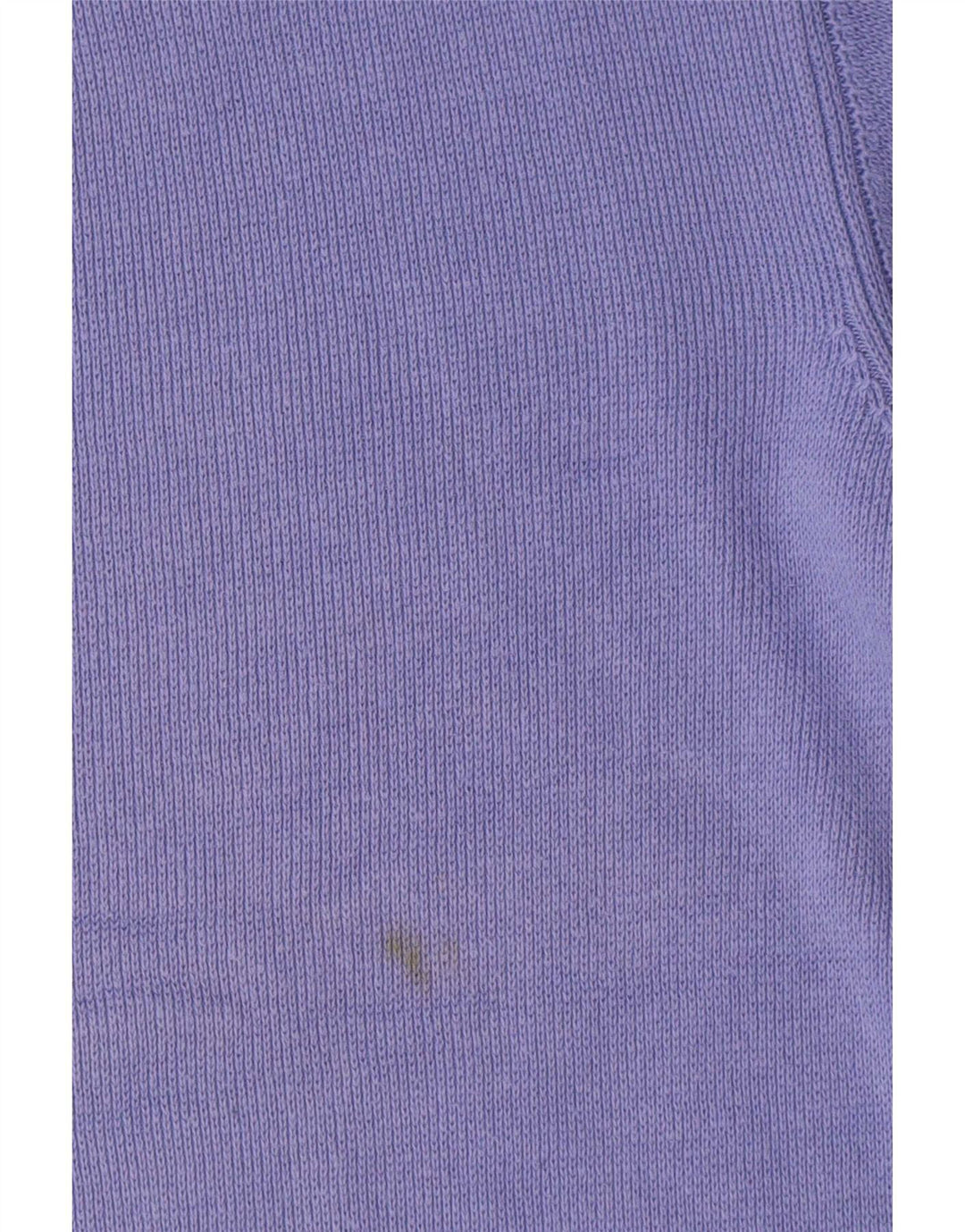 Zara Herre sweater med rund hals, lille lilla bomuld
