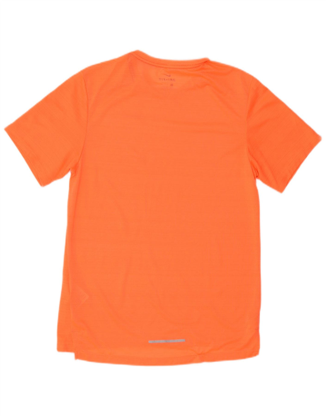 Nike Herre Dri Fit T-Shirt Top Lille Orange Polyester