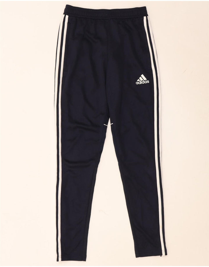 Adidas træningsdragt bukser til kvinder UK 4 XS marineblå polyester