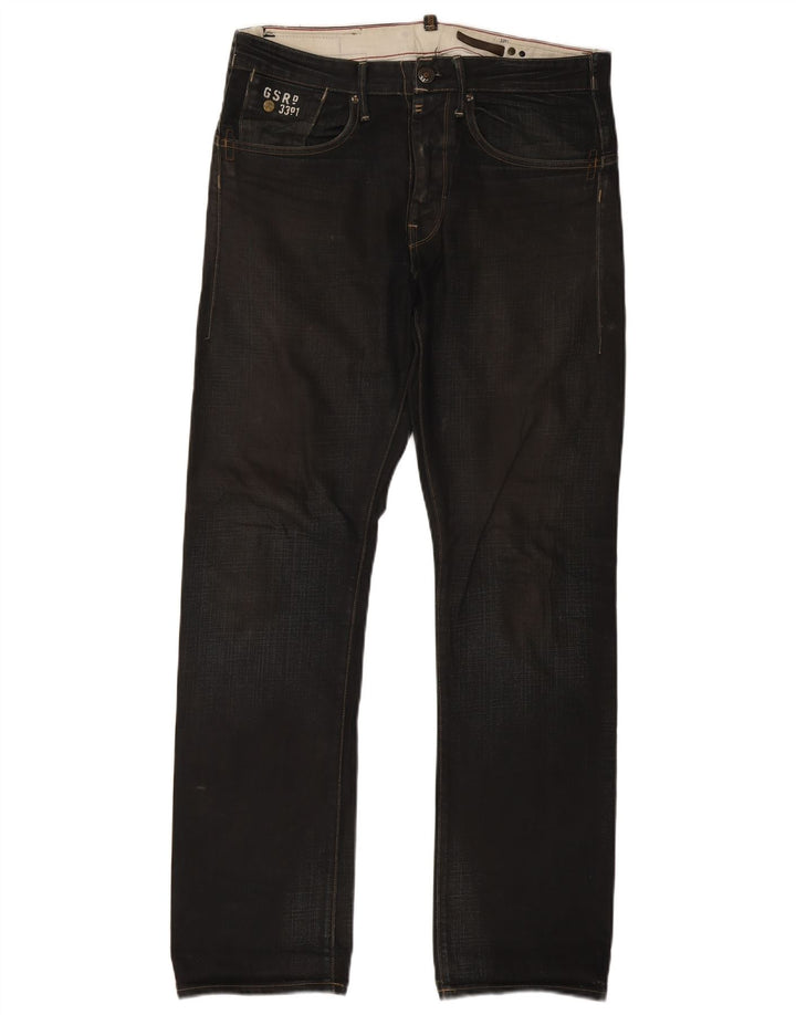 G-Star Slim Jeans til mænd W33 L33 Sort