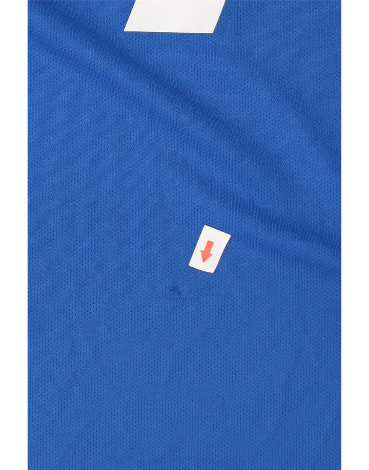 Umbro Herre Grafisk Top Langærmet Lille Blå Polyester