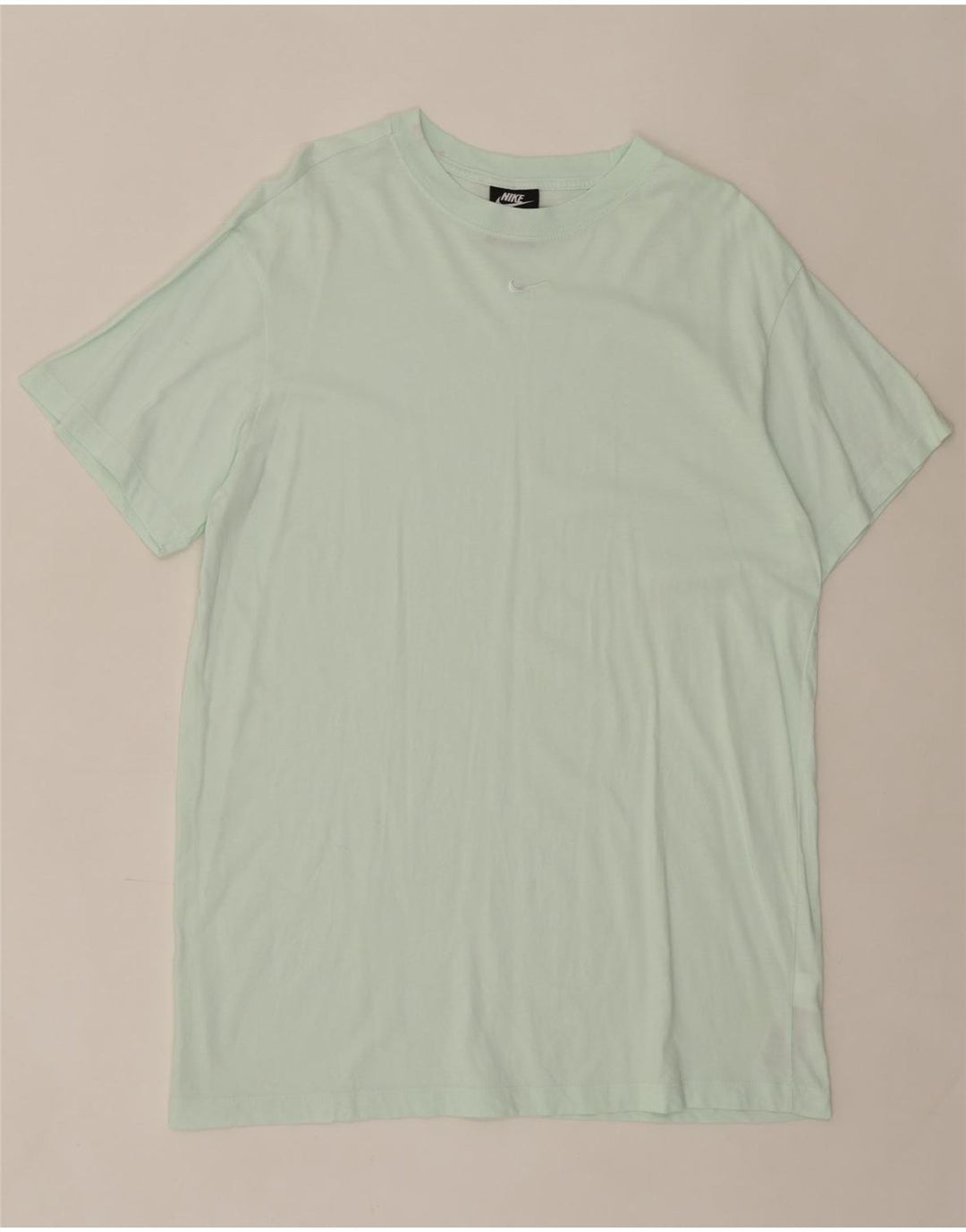 NIKE Mens T-Shirt Top Medium Turquoise Cotton Vintage Nike and Second-Hand Nike from Messina Hembry 