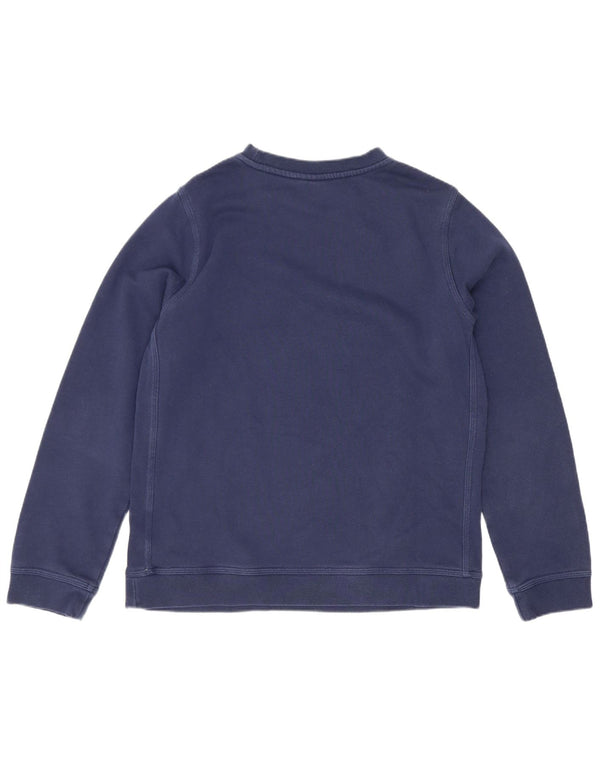 Nike drenge grafisk sweatshirt trøje 13-14 år XL marineblå bomuld