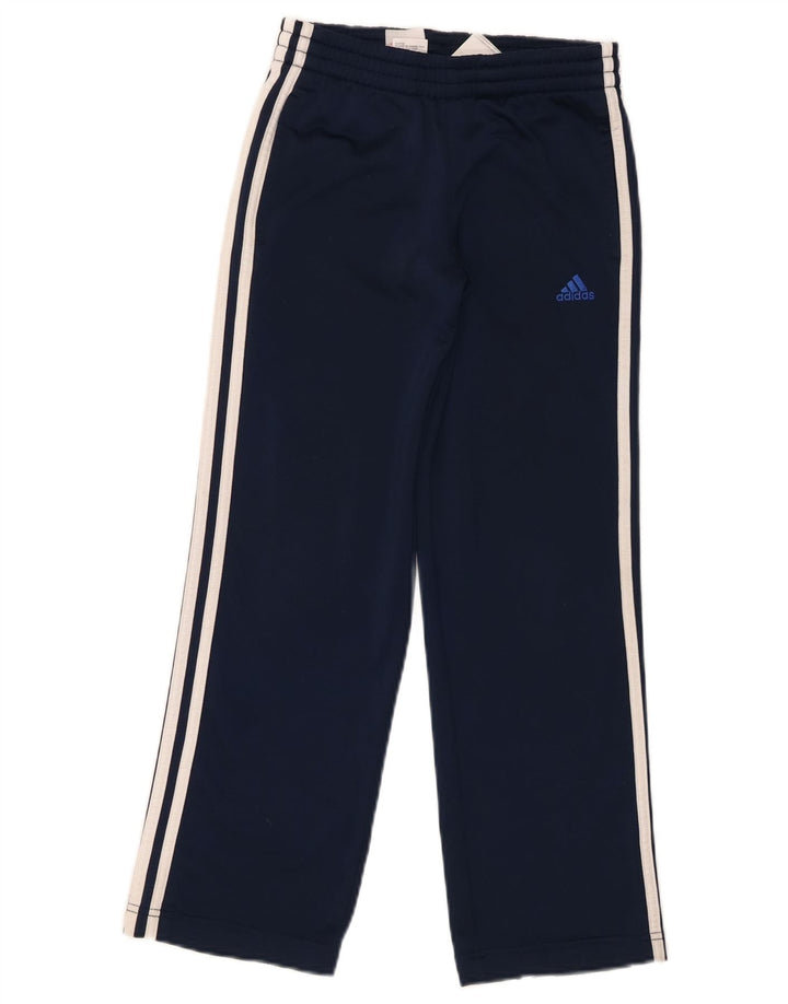 Adidas Træningsdragtsbukser til drenge 9-10 år Marineblå polyester