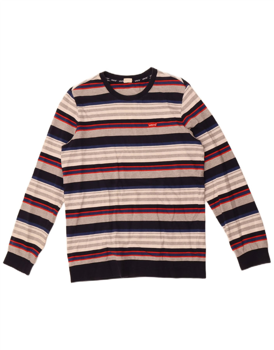 Levi's Herre Sweatshirt Jumper Lille Flerfarvet Stribet