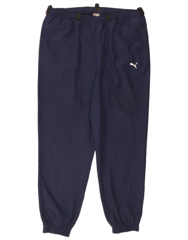 Puma Herre træningsdragt Bukser Joggers 2XL Navy Blue Polyester