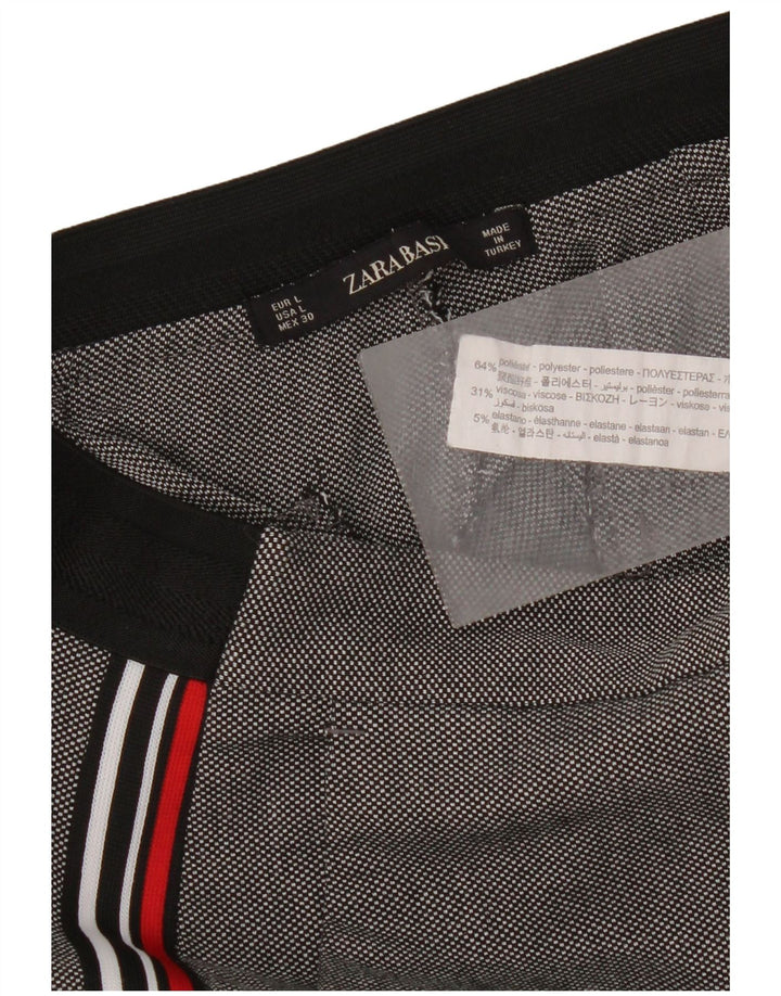 Zara Lige Chinobukser Large W30 L27 Grå polyester