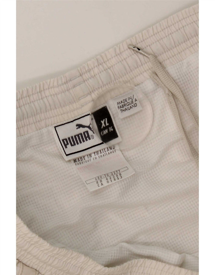 Puma Herre Sportshorts XL Hvid Nylon