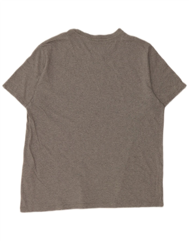 Levi's Herre Standard Grafisk T-Shirt Top Stor Grå Flecked Bomuld