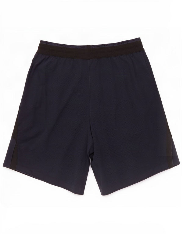 Nike Herre Dri Fit Sportshorts Store Marineblå Colourblock Polyester