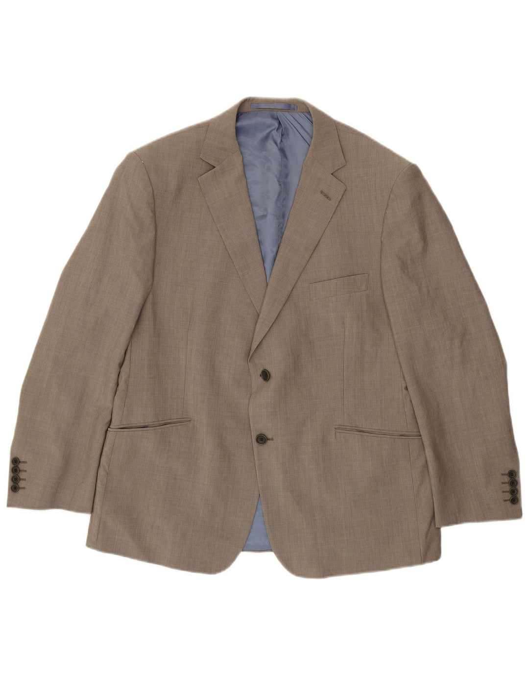 Marks & Spencer Herre 2-knaps blazerjakke UK 44 XL Grå uld