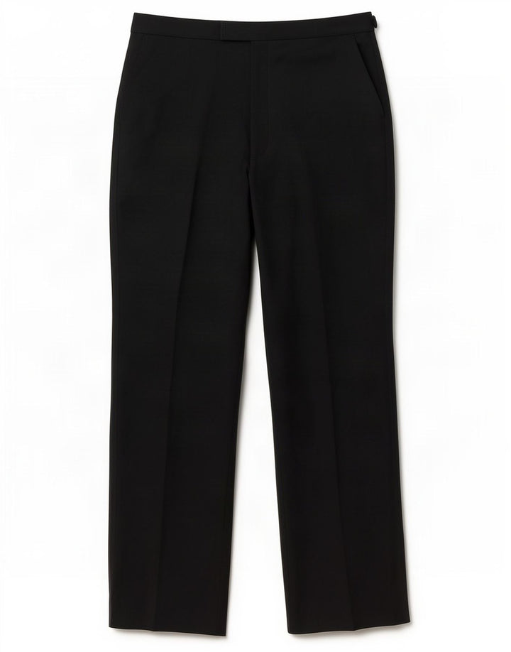 Marks & Spencer Straight Suit Bukser til mænd W34 L35 Sort polyester