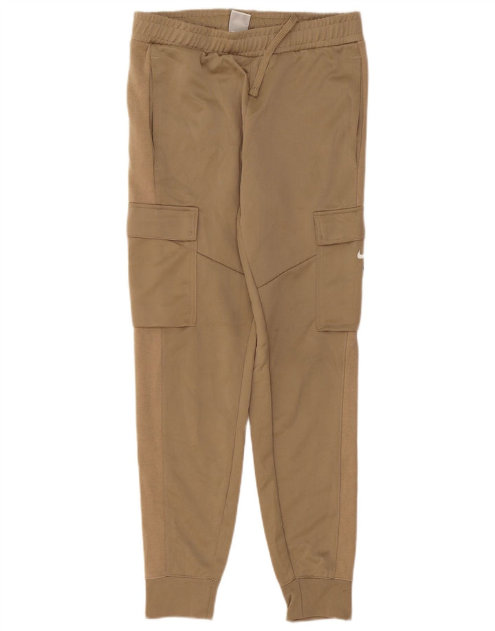 Nike Herre Cargo Træningsdragt Bukser Joggers Små Beige Polyester