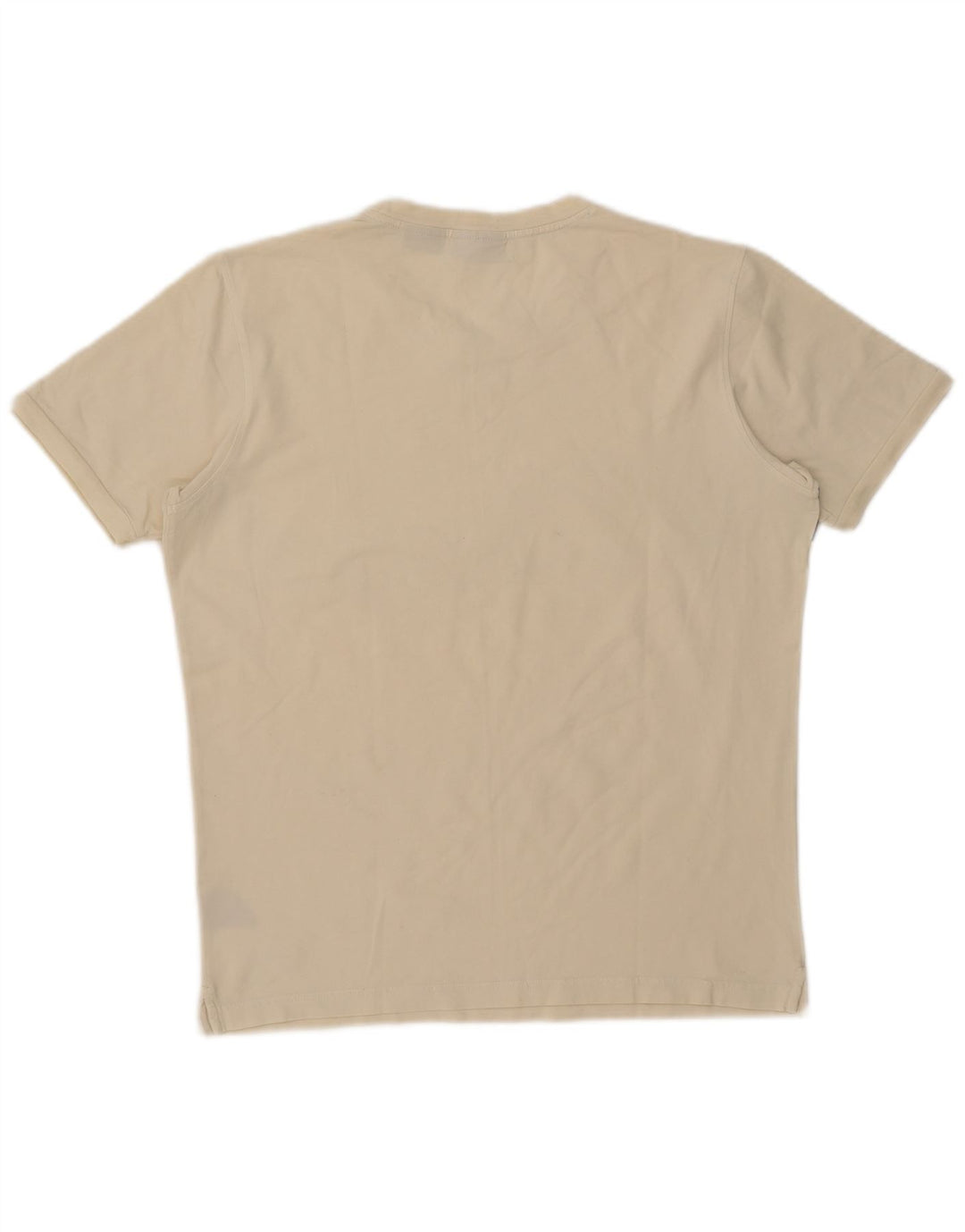 Fila Herre Grafisk T-Shirt Top Stor Hvid Bomuld