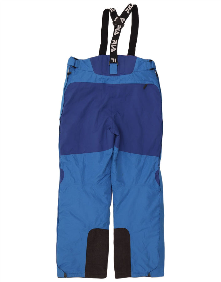Fila Herre Grafiske Dungarees Skibukser Store Blå Colourblock Polyester