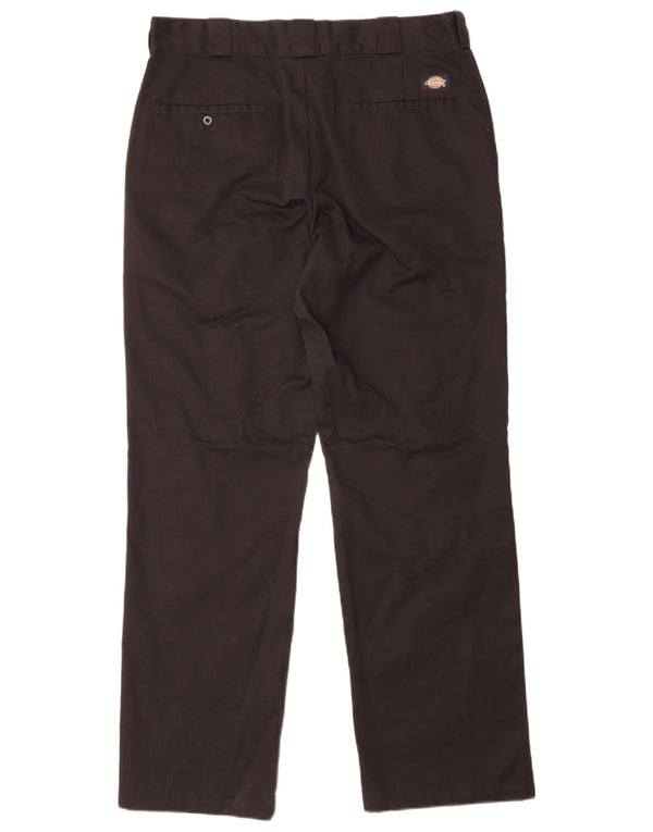 Dickies Dame Chinobukser med høj talje US 14 XL W34 L32 Sort