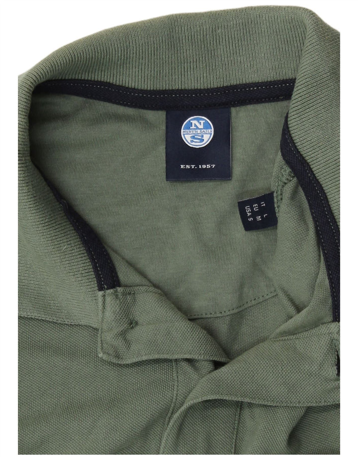 North Sails Herre Polo Shirt Medium Grøn Bomuld