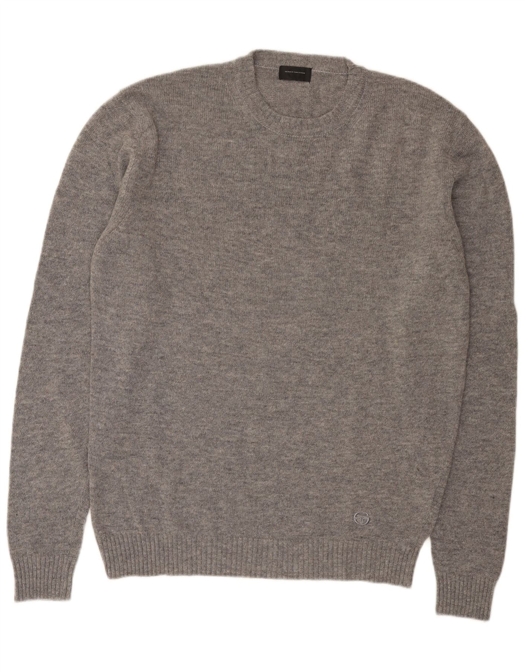 Sergio Tacchini Herre Crew Neck Jumper Sweater 2XL Grå Uld