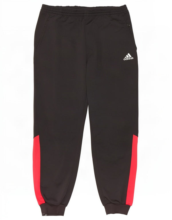 Adidas Træningsdragt til mænd Joggers UK 48/50 XL Sort Colourblock