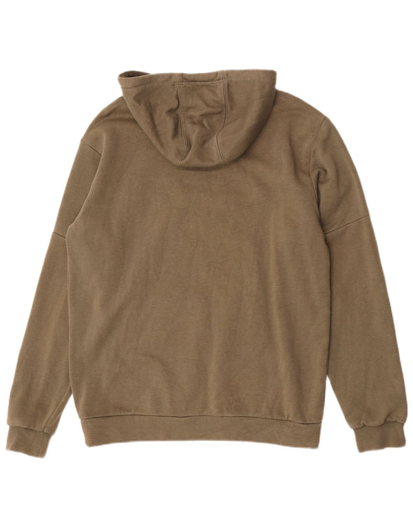 Adidas Herre hættetrøje Jumper Medium Khaki Colourblock Bomuld