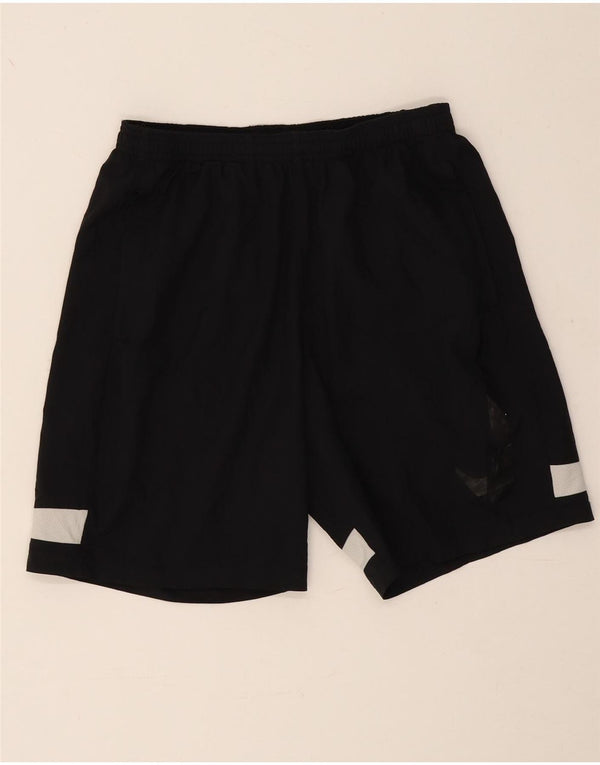 Nike Herre Dri Fit grafiske sportsshorts Medium Sort Colourblock Polyester
