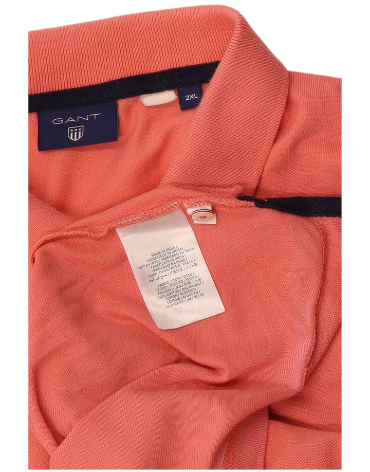Gant Polo Shirt til mænd 2XL Orange Bomuld