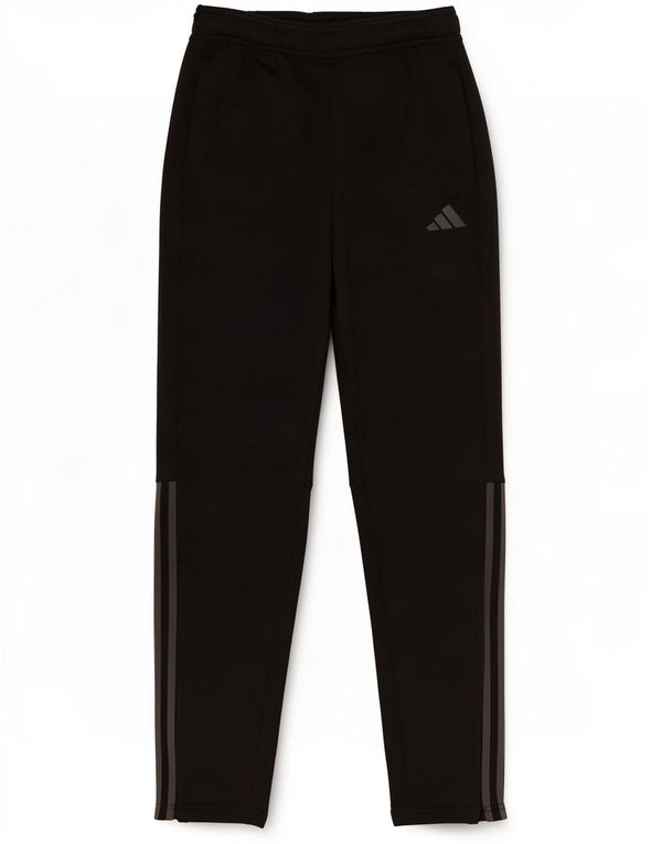 Adidas Boys Aeroready Tracksuit Trousers 13-14 Years Black Polyester
