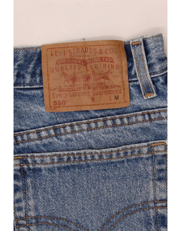 Levi's Herre 550 tilspidsede jeans Medium W30 L30 Blå
