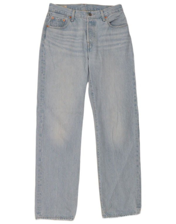 Levi's Dame 501 Straight Jeans W25 L32 Blå Bomuld