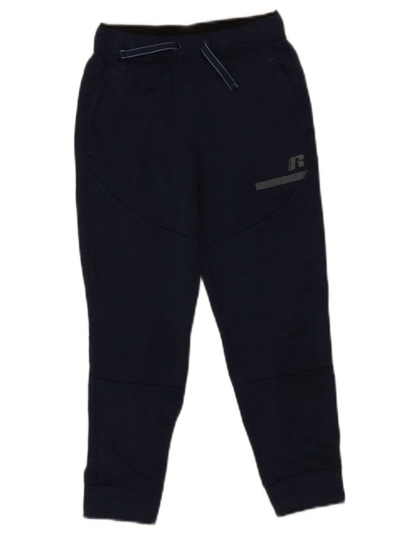 Russell Athletic Boys Træningsdragt Bukser Joggers 6-7 år Small Navy Blue
