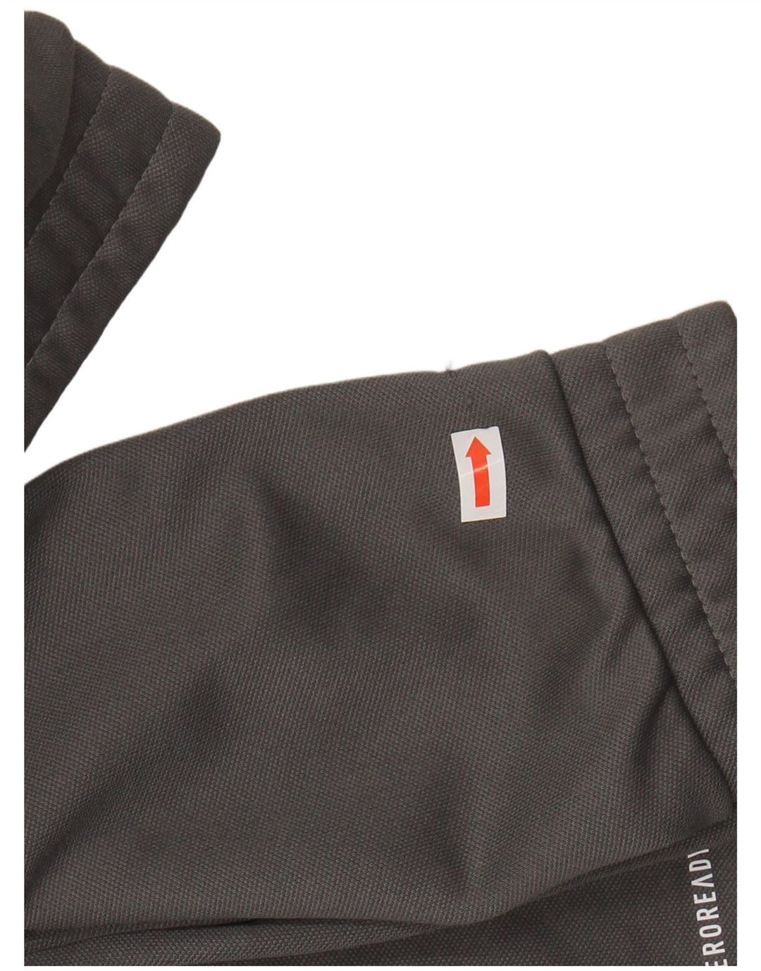 ADIDAS Aeroready trøje med lynlås til kvinder, træningsdragt top UK 20/22 XL Grå