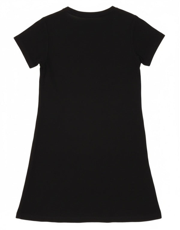 Zara Dame Trafaluc Kortærmede Jumper Dress UK 10 Small Black