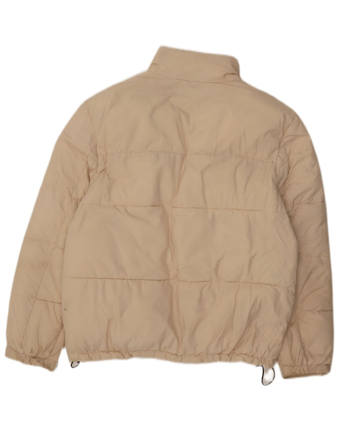 ZARA Polstret jakke til mænd UK 36 Small Beige Nylon