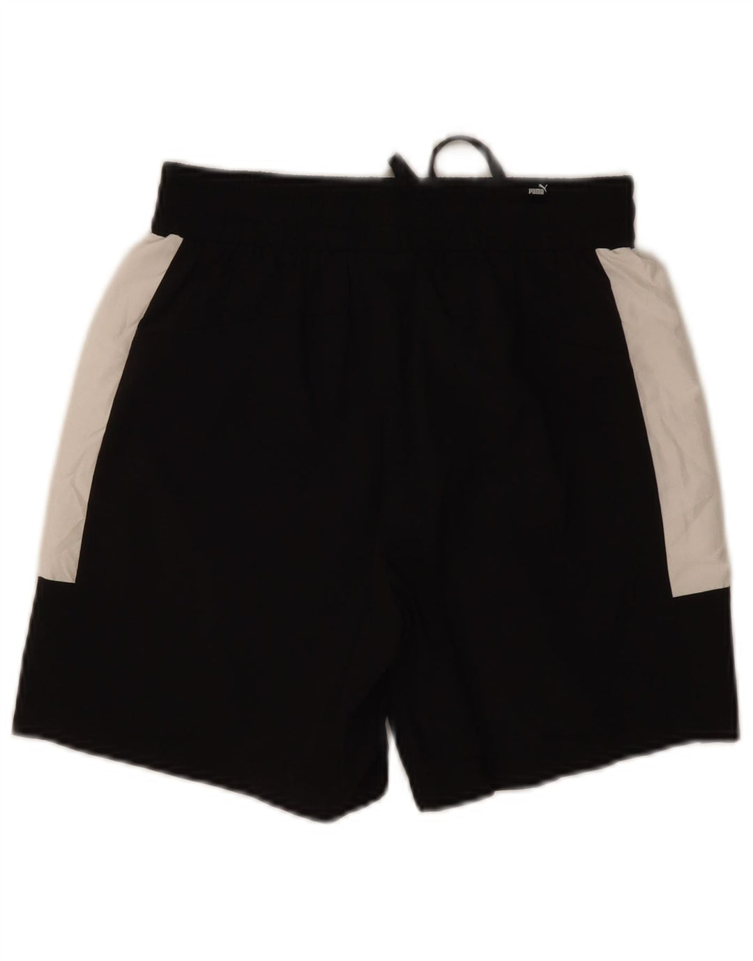 Puma Herre grafiske sportsshorts Small Black Colourblock Polyester