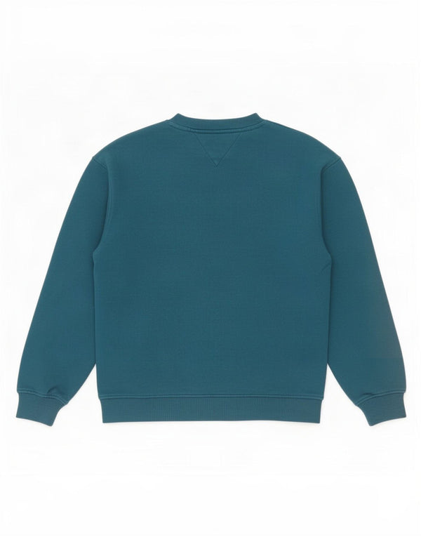 Tommy Hilfiger Boys Grafisk Sweatshirt Jumper 15-16 år Blå Bomuld