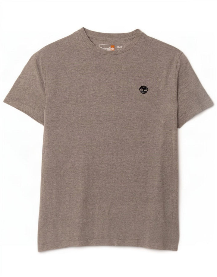 Timberland Herre Slim Fit T-shirt Top mellemgrå bomuld
