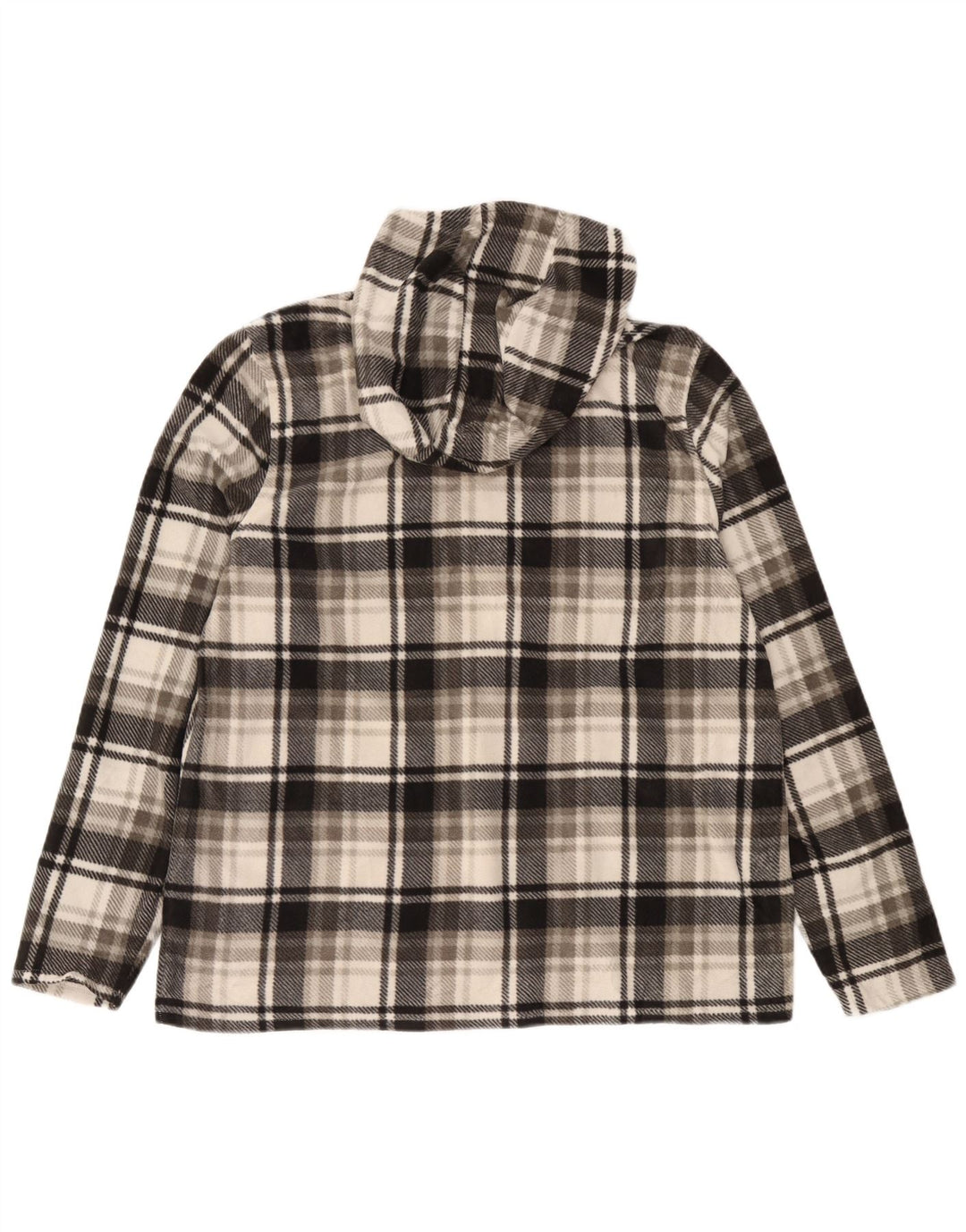 O'Neill Herre hættetrøje med lynlås hals 2XL grå ternet polyester