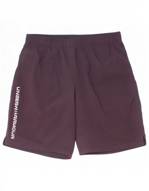 Under Armour drenge grafiske sportsshorts 11-12 år store sorte polyester