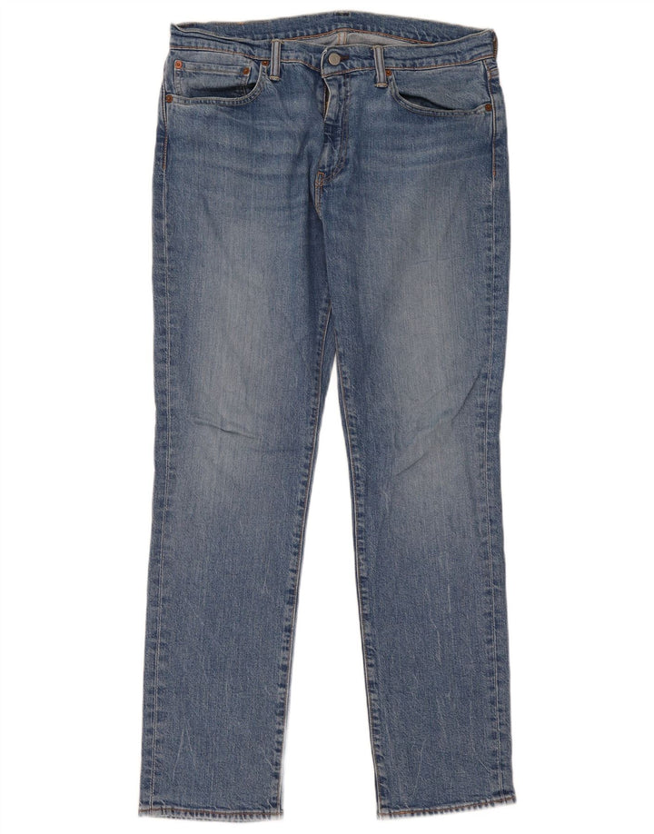 Levi's Herre 511 Slim Jeans W34 L32 Blå Bomuld