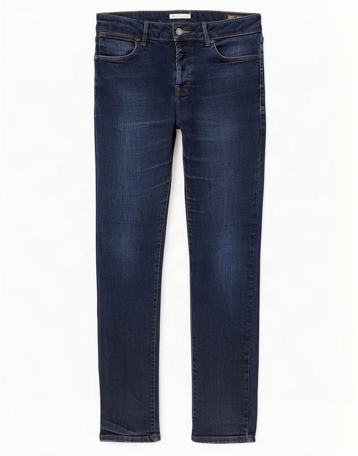 Topman Herre Slim Jeans W32 L32 Marineblå Bomuld