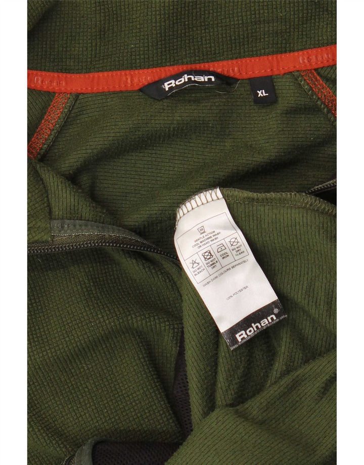 Rohan Herre træningsdragt topjakke XL Grøn polyester