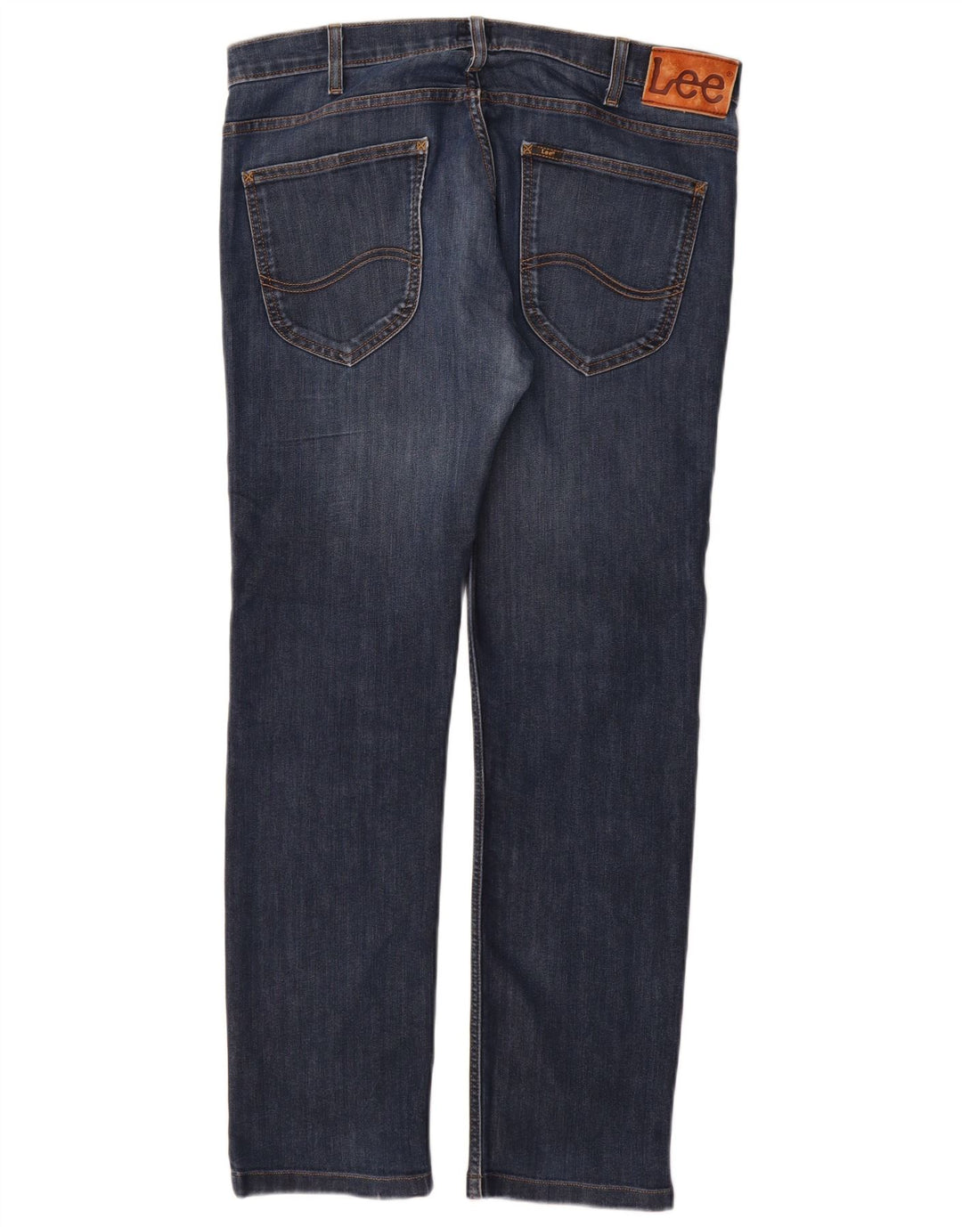 LEE Herre Powell Slim Jeans W36 L30 Marineblå Bomuld