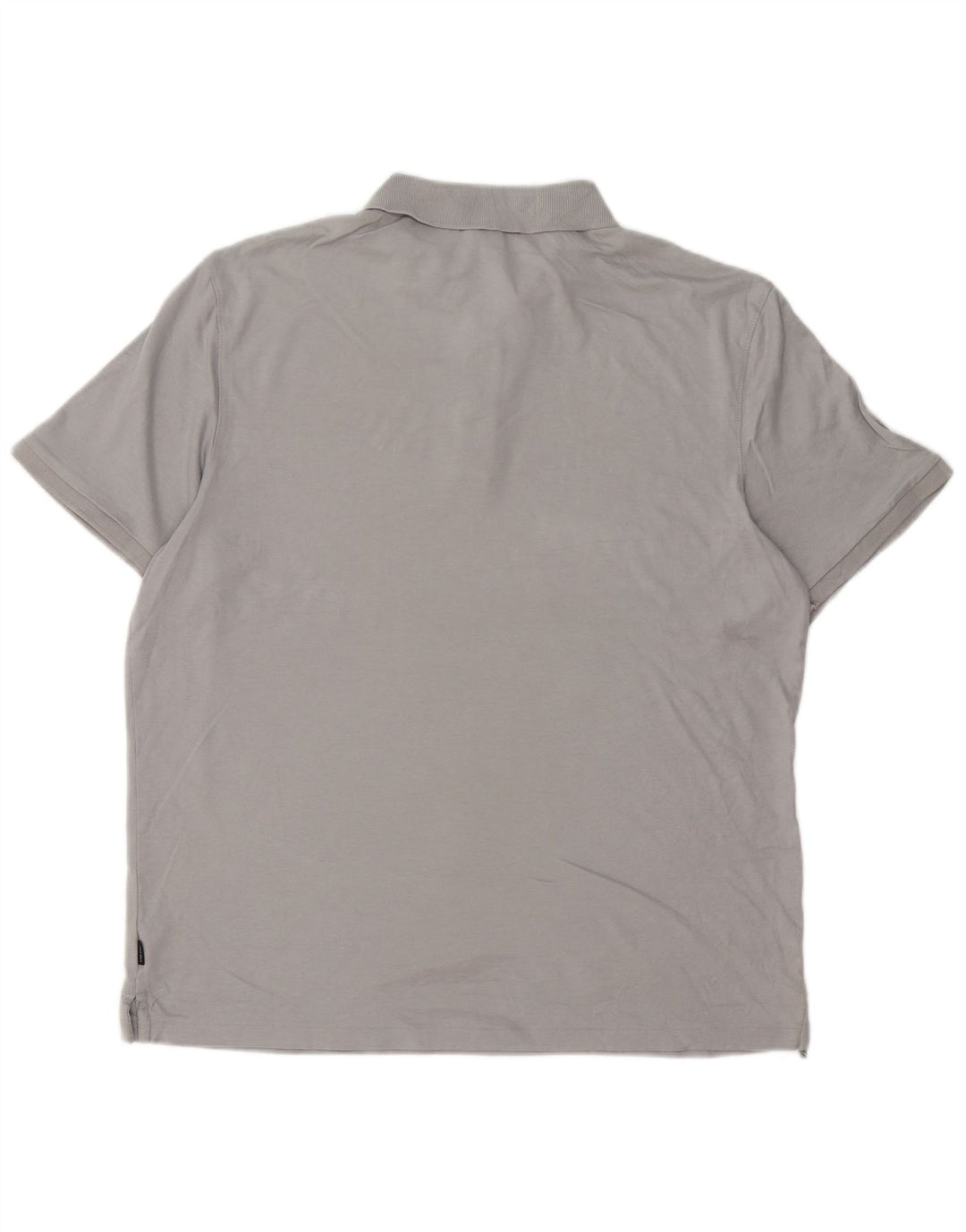 CALVIN KLEIN Herre poloshirt Stor grå bomuld