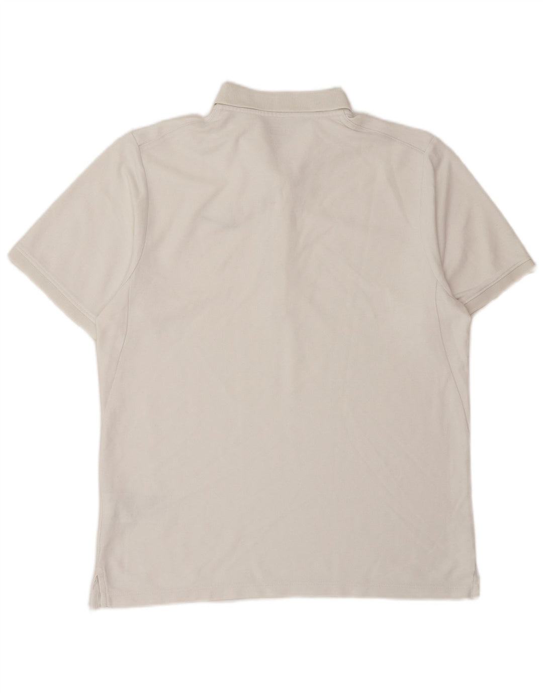 NIKE Poloshirt til mænd Medium hvid bomuld