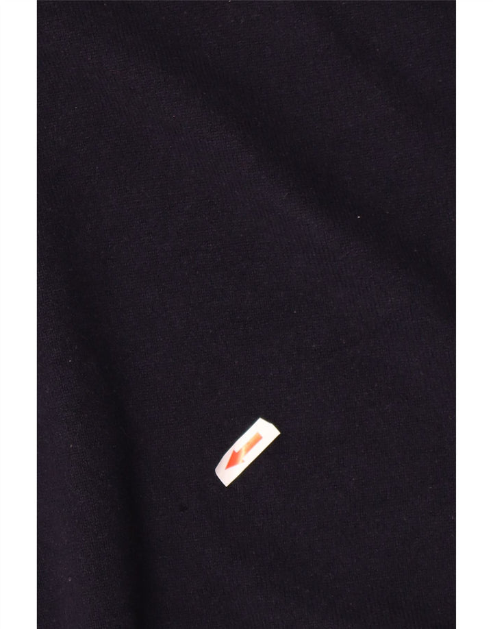 Gant Herre Crew Neck trøje Sweater Stor marineblå lammeuld