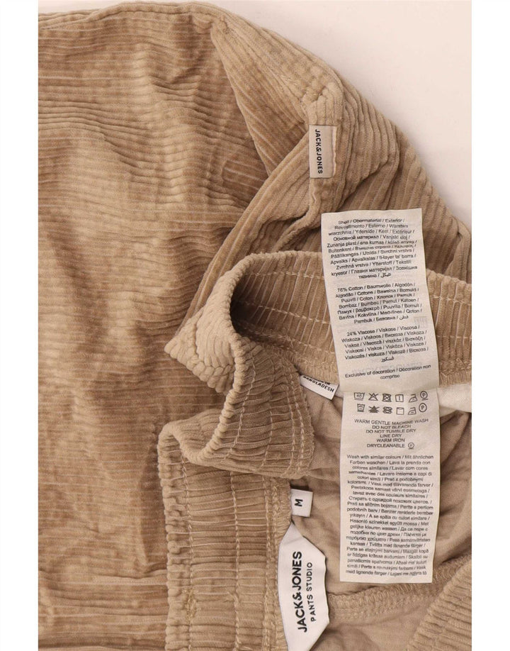 Jack & Jones Herre Corduroy Shorts Medium W36 Beige Bomuld