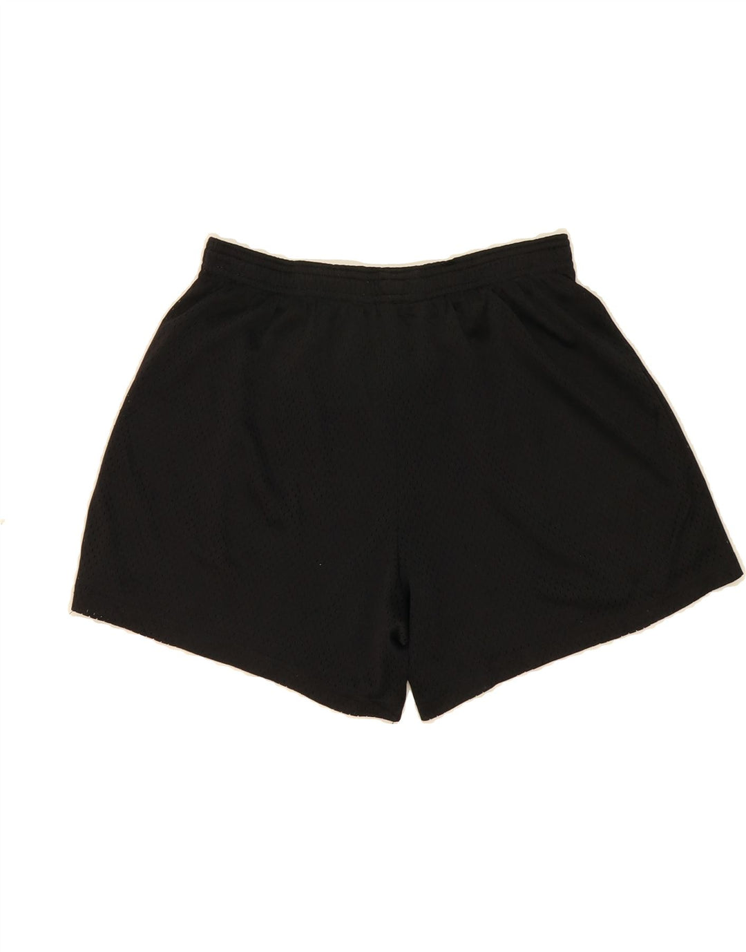 CHAMPION Womens Sport Shorts UK 14 Medium  Black Polyester Vintage Champion and Second-Hand Champion from Messina Hembry 