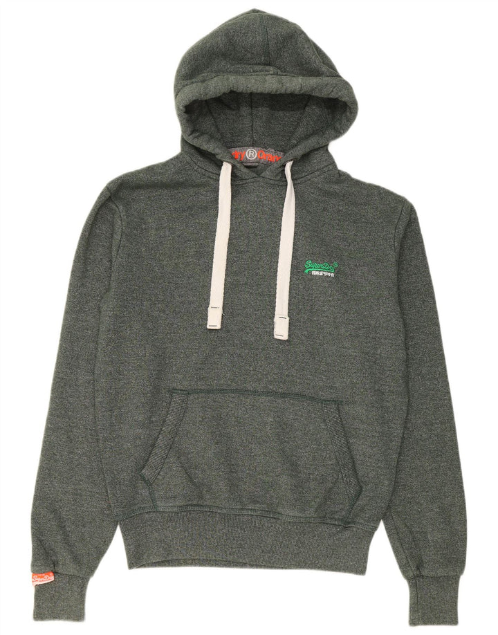 Superdry Herre hættetrøje Jumper Medium Grøn Flecked Bomuld