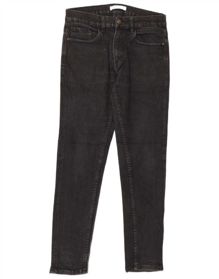 Zara Herre Slim Jeans EU 42 Large W32 L30 Grå